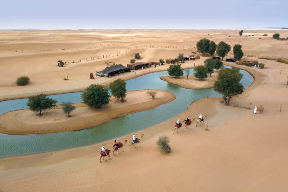 Kamelreiten in Dubai